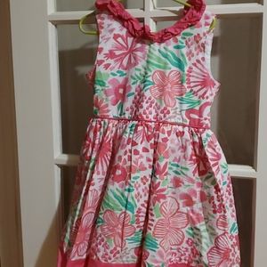 Beautiful, pink and green "fancy" dress
